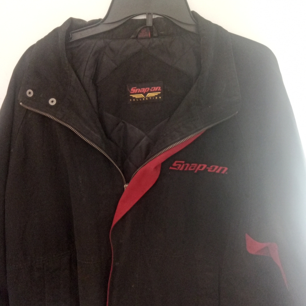 Man's large snap on collection Jacket